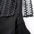亲衣倾诚 2017韩版夏装新款优雅显瘦蕾丝绣花连衣裙 中长裙 M8116(黑色 XL)第4张高清大图