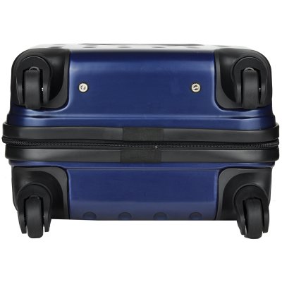 BOYI博兿 24寸PC亮面时尚凹点系列万向轮拉杆箱BY12026(深蓝色)