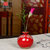 欧式陶瓷花瓶摆件 小花瓶干花水培花器不含底座(8cm红结晶)第2张高清大图