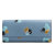 COACH 蔻驰 女士新款花卉印花涂层帆布柔软钱包53751(蓝色)第4张高清大图