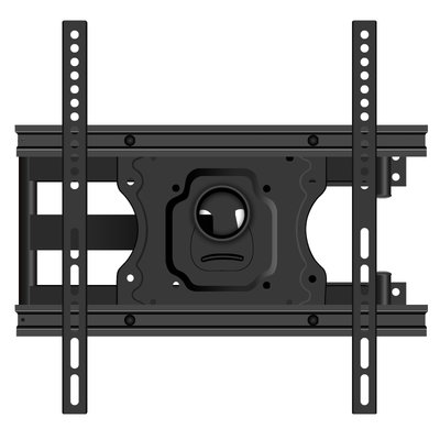 32-100寸电视墙上挂架伸缩旋转可调挂架大承重液晶电视壁挂架适用于海信长虹小米海尔创维(黑色 挂架)