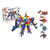 积木变形机器人高达模型男孩拼装玩具独角兽能天使圣兽武装圣兽狮王小颗粒礼物(6214)第3张高清大图