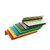 幼儿园楼梯防滑条贴台阶防滑垫免胶自粘 PVC橡胶踏步垫L形免打孔(蓝色（6厘米*2.5厘米宽）一米价)第2张高清大图