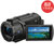 索尼（SONY）FDR-AX40 高清数码摄像机/DV 4K视频 5轴防抖 20倍光学变焦(AX40套餐八)第2张高清大图