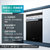 西门子(SIEMENS)洗碗机SC73M611TI 嵌入式家用8套（A版）*多重烘干 高温消毒自动洗碗器第4张高清大图