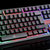 有线usb键盘鼠标套装背光电脑台式笔记本外接办公游戏家用机械手感键盤(黑色)第4张高清大图