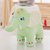 金丝维尔 新款印度象毛绒玩具彩色大象毛绒公仔 情人节生日礼物(绿色 80cm)第2张高清大图
