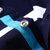 Bebeeru夏季T恤男短袖翻领纯棉大码条纹POLO保罗衫男装休闲修身半袖潮 ST1735(ST1735蓝白 XXXL)第5张高清大图