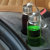 普润 玻璃水杯550ML带提绳防烫套PRB13(绿色)第2张高清大图