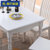 南方家私欧式田园餐桌椅套装组合 1.4米韩式雕花餐厅烤漆成套家具(白色 田园餐桌+2硬2软餐椅)第4张高清大图