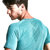 美国HOTSUIT运动短袖t恤男圆领户外跑步健身透气修身运动上衣5694004(水鸭绿 XL)第5张高清大图