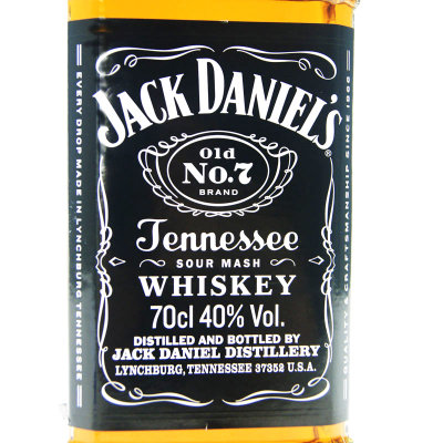 618专享美食【真快乐在线自营】美国杰克丹尼田纳西州威士忌700ml Jack Daniels