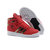 Adidas阿迪达斯高帮板鞋三叶草男鞋女鞋情侣鞋休闲鞋Q35132(红色 36)第2张高清大图