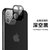 苹果iPhone11镜头金属膜iphone11pro全覆盖摄像头保护膜苹果11promax防刮镜头膜(玻璃款-深空黑 iPhone 11promax)第2张高清大图