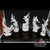 中国龙瓷德化白瓷 *陶瓷工艺品 艺术陶瓷装饰 商务礼品摆件 飞天神韵(套)ZGB0099第5张高清大图