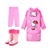 创简坊（CJIANFF）书包位分体式雨衣 儿童雨衣雨裤雨鞋套装雨披女孩宝宝雨具(书包位雨衣6)(XS)第2张高清大图