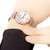 阿玛尼(ARMANI)手表防水 时尚精钢贝母表盘石英女表(AR1683钢带间金 钢带)第5张高清大图