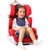 英国zazababy儿童安全座椅 汽车用宝宝座椅 安全座椅3-12岁(灰色)第4张高清大图