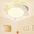 佳奂LED儿童房卧室温馨浪漫吸顶灯现代简约时尚童趣卡通灯饰创意9088(无极调光儿童灯+智能遥控)第3张高清大图