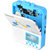 纽曼U8锂电版 蓝色 磁带复读机英语学习小学初中充电播放机数码便携随身听第3张高清大图