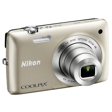 尼康（Nikon）COOLPIX S4300数码相机 尼康S4300 相机 数码相机 1600万像素 6倍光学变焦 3.0寸液晶屏 光学防抖