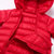 Oissie 奥伊西 0-2岁宝宝羽绒连体衣婴儿白鸭绒连体羽绒服 连帽保暖外出服(66厘米（建议0-6个月） 大红)第5张高清大图