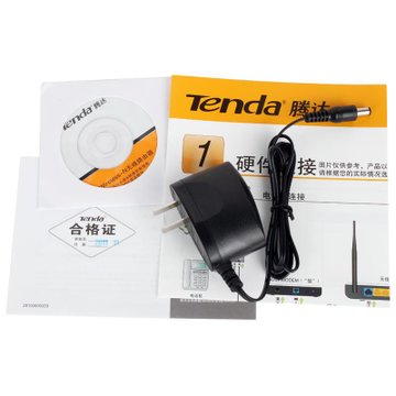 腾达（TENDA）W311R v2 150M无线路由器【真快乐自营，品质保证】【支持流量分配及64/128位WEP数据加密】