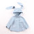 2018春季新款男女宝宝羊毛外套婴儿童装大衣0-4岁连帽兔子Luyee鹿野良造CT01(粉色 130)第4张高清大图
