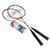祖迪斯合金羽毛球拍家庭套装JDA11508两拍送三只羽毛球(套装)第2张高清大图