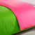 兰歌纺织 无印全棉活性斜纹单品纯色单被套良品床上用品(绿胭脂红 200*230CM)第5张高清大图