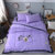 黛格床上用品 纯色水洗棉夏被日系简约宜佳风空调被单双人秋凉被纯色薄被子(紫色)第5张高清大图