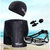 平角游泳衣 泳镜装备套装 男士时尚宽松泳裤泳帽(800度 4XL(180-200)第2张高清大图