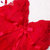 霏慕 情趣内衣女式欧美蕾丝性感吊带睡裙制服诱惑网纱睡衣(深红)第5张高清大图