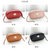 APPLES苹果女包设计师原创百搭单肩斜挎小包包多种背法女士包袋手机(粉红色)第9张高清大图