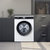 西门子 XQG100-WB45UM000W 10kg滚筒洗衣机BLDC变频电机大容量智感系统 随心控时第2张高清大图
