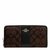 COACH 蔻驰女士PVC长款手拿包钱包 52859(棕色)第5张高清大图