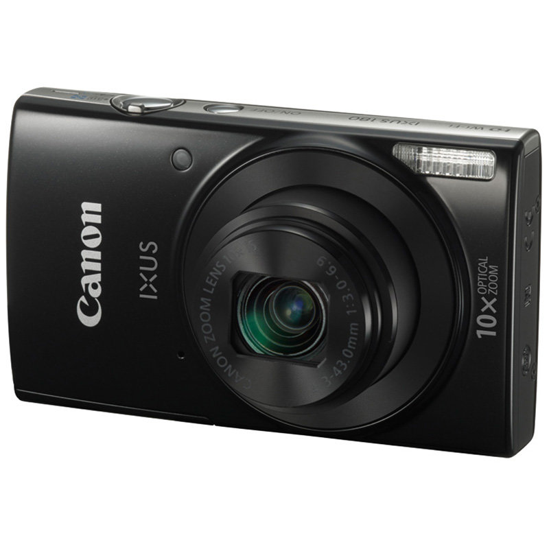 佳能数码相机ixus180黑 16g卡 包