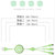 棒棒糖伸缩液态一拖三 适用于苹果type-c 安卓三合一多功能数据线(薄荷绿)第5张高清大图