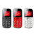 锋达通（Fadar） C601 电信CDMA 大字体大音量老人机 手电筒(红色)第3张高清大图