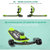 优贝儿童滑板车二合一折叠1-2-3-6-12岁宝宝单脚踏板溜溜车小孩(绿色)第5张高清大图