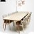 阁瑞馨实木餐桌会议桌SMHYZ-001(胡桃色 SMHYZ-001)第4张高清大图