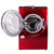 大宇（Daewoo）DWC-UD1333DR 13.5公斤大容量变频节能滚筒全自动洗衣机（红色）结婚必备(枣红色 UD1333DR)第2张高清大图