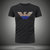 欧洲站美杜莎夏季2020新款潮流牌男士丝光棉烫钻短袖T恤大码体恤2(XL 黑色)第2张高清大图