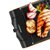 利仁（Liven）KL-J3601 电烤盘 可调温 双U型加热管 带接油盘 可拆卸烤盘 橙色第7张高清大图