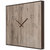 汉时（Hense）欧式时尚简约电表箱装饰实木挂钟客厅创意静音石英时钟HW363(胡桃木大号)第4张高清大图