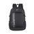 NIKE耐克学生书包双肩包男女包气垫背包旅行包(黑色)第4张高清大图