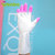 文博 鲨鱼油家用保暖清洁手套（3双）(粉色PF8004)第2张高清大图