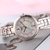 天梭(TISSOT)瑞士手表 弗拉明戈系列 贝母盘女表 时尚潮流小巧简约石英腕表T094.210.11.111.00(白盘银钢带)第3张高清大图