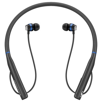 森海塞尔(Sennheiser) CX 7.00BT In-Ear Wireless 强劲低音 无线颈带式耳机 黑色