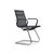 鑫博奥222#弓型网椅办公椅黑色网布(黑色 办公椅会议椅)第3张高清大图